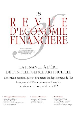 Revue d’économie financière, La finance à l’ère de l’intelligence artificielle, 260pages