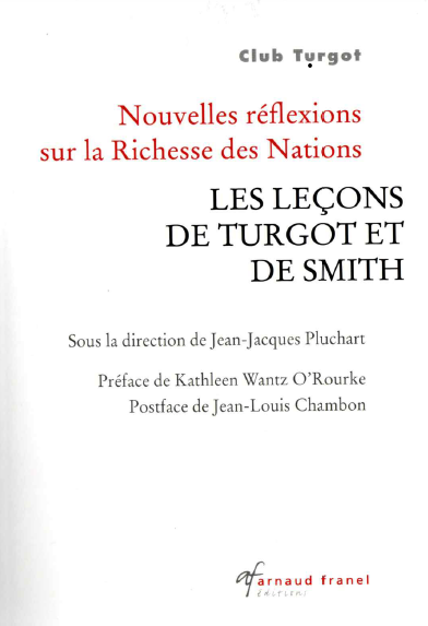 Nouvelles réflexions sur la Richesse des Nations